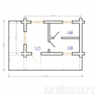 План Бани 7x4.7