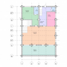 План Дом 11.8x17 1 этаж