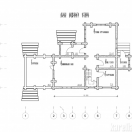 План Дом 10x10 1 этаж