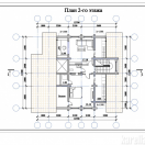 План Дом 12,7x11,5 2 этаж